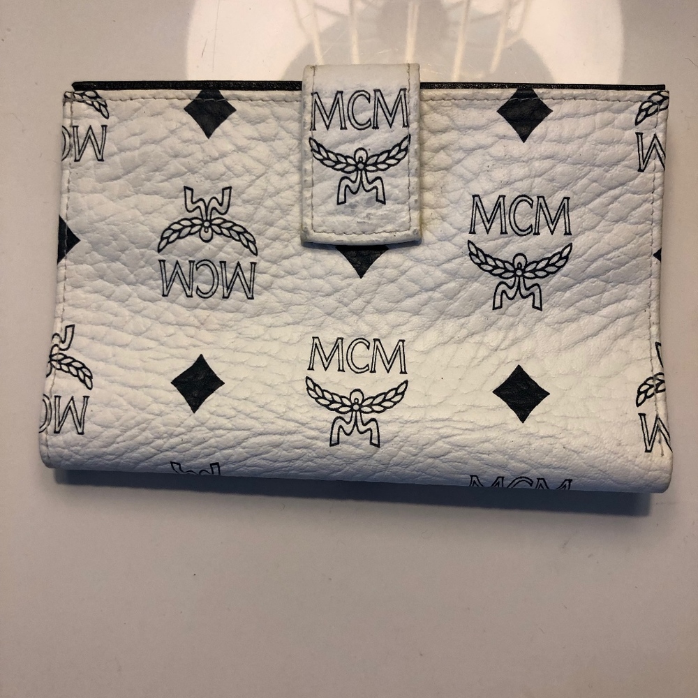 MCM Two Fold Viestos Original Women's Wallet